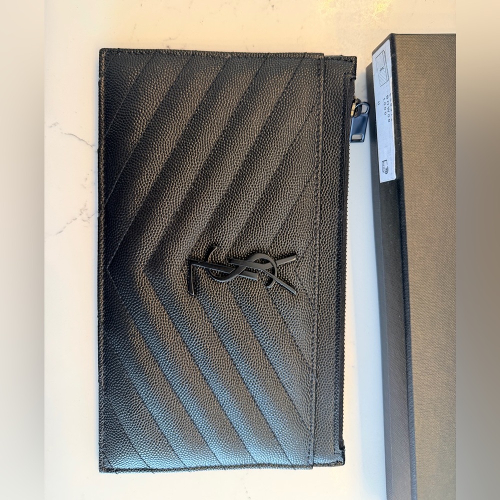 Yves Saint Laurent Black Clutch